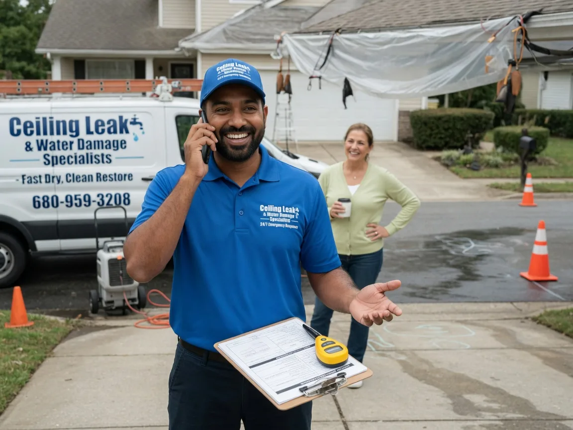 Ceiling Leak Cleanup Riverton, WY FAQs